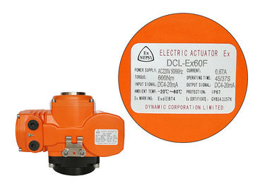 Explosion Proof 600Nm ExdIIBT4 Electric Valve Actuator